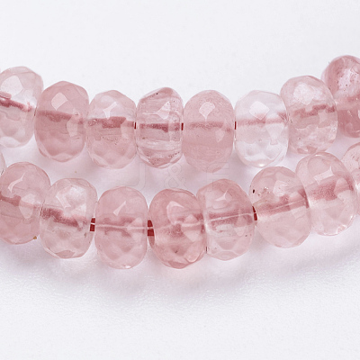Cherry Quartz Glass Beads Strands G-K255-06A-1