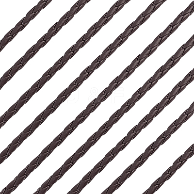 5M Braided Round PU Leather Jewelry Cord OCOR-GF0004-96A-02-1