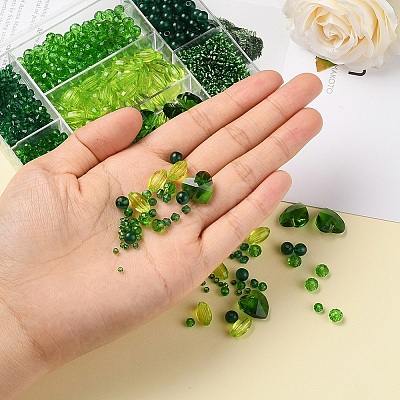 DIY Green Series Jewelry Making Kits DIY-YW0002-94E-1