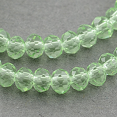 Transparent Glass Beads Strands GLAA-R135-2mm-09-1