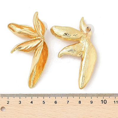 Alloy Stud Earrings LS-EJEW-D300-02G-05-1