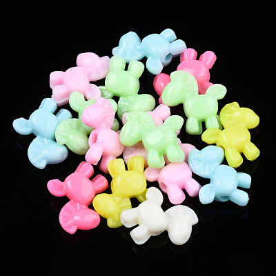 Opaque Acrylic Beads MACR-S272-55-1