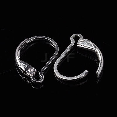 925 Sterling Silver Leverback Earring Findings STER-I017-088S-1