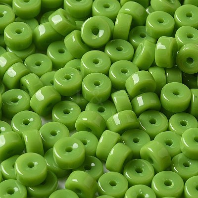 Opaque Colours Glass Seed Beads SEED-E001-P3x6mm-01-1