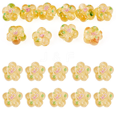 10Pcs Handmade Lampwork Beads LAMP-TADJ0001-01C-1