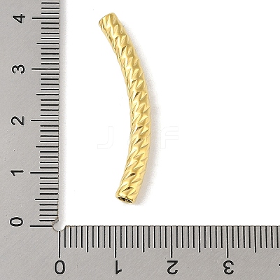 304 Stainless Steel Curved Tube Beads STAS-M071-03G-G-1