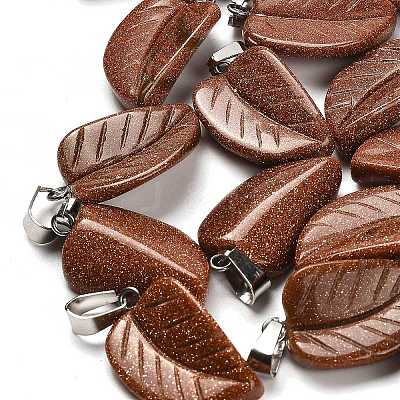Synthetic Goldstone Pendants G-B127-01P-08-1