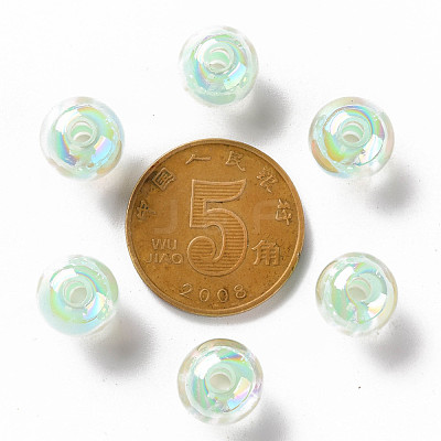 Transparent Acrylic Beads TACR-S152-15B-SS2111-1