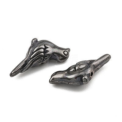Tibetan Style Alloy Beads TIBEP-GC186-B-NR-1