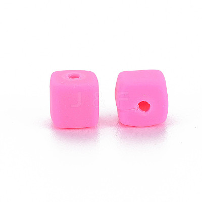 Handmade Polymer Clay Beads Strands X-CLAY-T020-09A-1