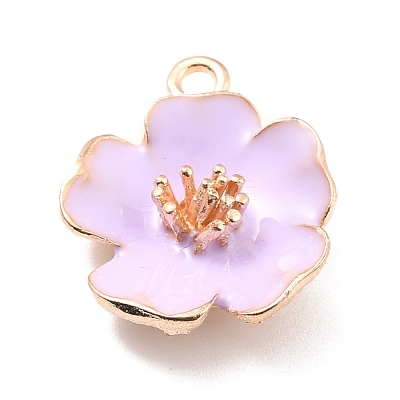 Alloy Enamel Pendants ENAM-E361-01KCG-05-1