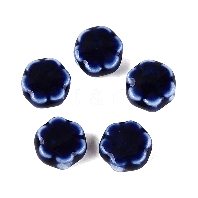 Vintage Handmade Porcelain Beads PORC-N013-25-04-1