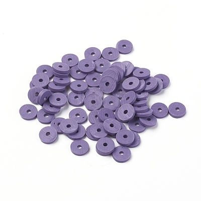 Handmade Polymer Clay Beads X-CLAY-Q251-6.0mm-B03-1