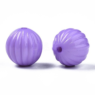 Opaque Acrylic Beads X-MACR-S272-68-1