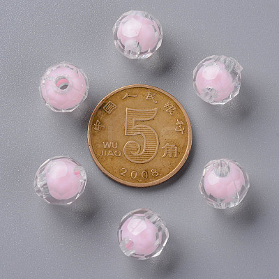 Transparent Acrylic Beads TACR-S152-04A-SS2112-1
