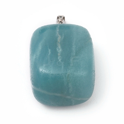Natural Amazonite Pendants G-K302-B09-1