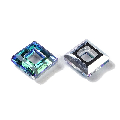 Transparent Electroplate Glass Pendant GLAA-Q101-01A-HR01-1