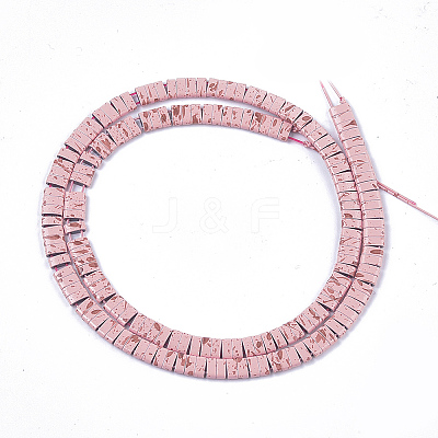 Spray Painted Non-magnetic Synthetic Hematite Beads G-T124-02J-1