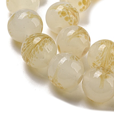 Handmade Lampwork Beads Strands LAMP-L079-05A-1