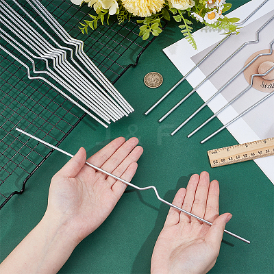 Iron Support Stakes DIY-WH0899-406-1