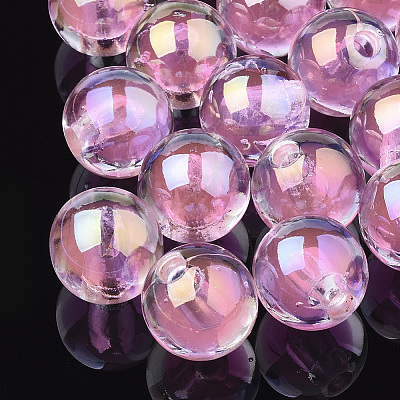 Transparent Acrylic Beads TACR-S148-11C-1