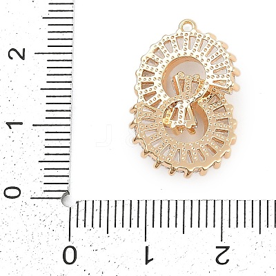 Brass Pendants KK-Q026-05G-1