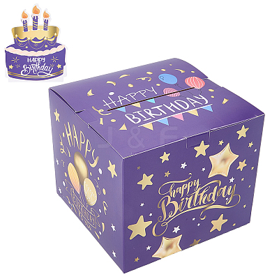 Happy Birthday Day Money Box for Cash Gift Pull DIY-WH200050-31A-1