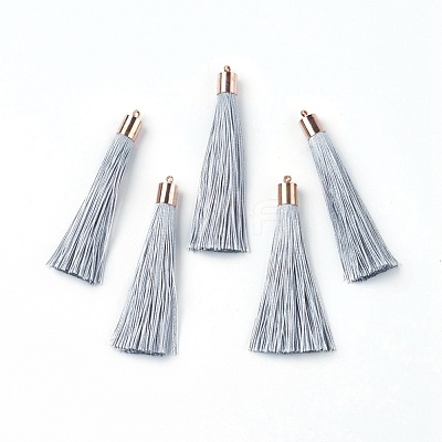 Polyester Tassel Big Pendant Decorations X-FIND-E018-D34-1