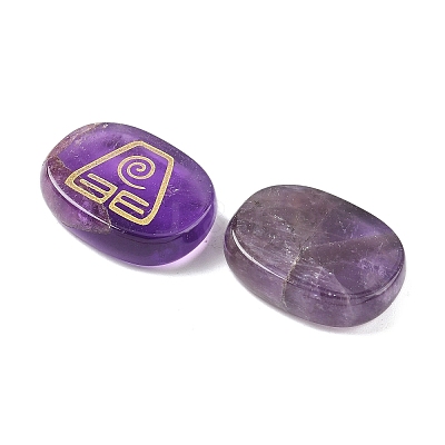 4Pcs 4 Styles Natural Amethyst Display Decorations G-F786-02B-01-1