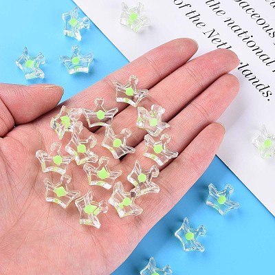 Transparent Acrylic Beads LS-MACR-S373-105-B06-1