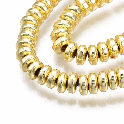 Electroplate Non-magnetic Synthetic Hematite Bead Strands X-G-Q465-19G-1
