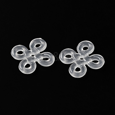 Transparent Acrylic Beads OACR-H042-03A-1