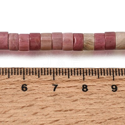 Natural Rhodonite Beads Strands GG-CBA8682-B04-1