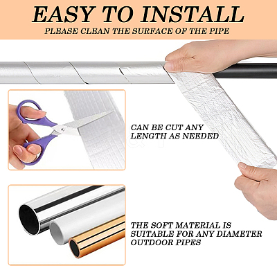 Butadiene Rubber Self-adhesive Pipe Insulation Tape TOOL-WH20068-01-1