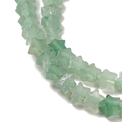 Natural Green Aventurine Beads Strands G-G085-B10-01-1