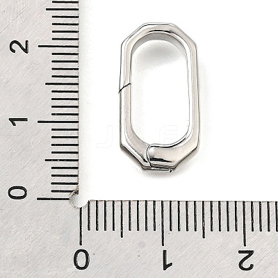 Brass Spring Gate Rings KK-V007-006P-02-1