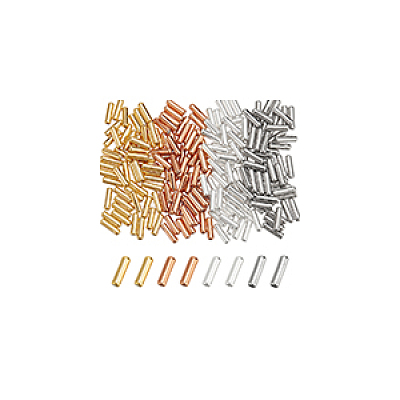200Pcs 4 Colors Brass Stick Pin End Cap FIND-NB0005-39-1