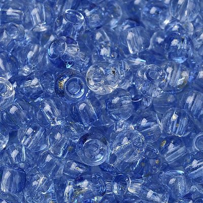 Transparent Colours Glass Round Beads SEED-F006-05A-06-1