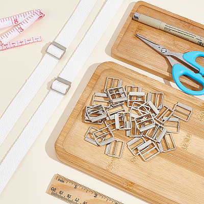 36Pcs Alloy Buckle Clasps FIND-BC0004-76P-1