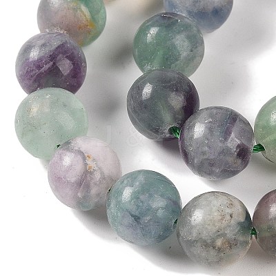 Natural Fluorite Beads Strands G-P530-B04-05-1