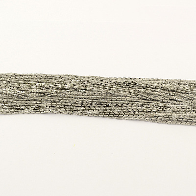 Non-Tarnish 3.28 Feet 304 Stainless Steel Boston Chain X-CHS-R007-0.8mm-1