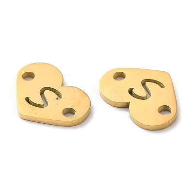 Ion Plating(IP) 304 Stainless Steel Connector Charms STAS-C081-04G-S-1