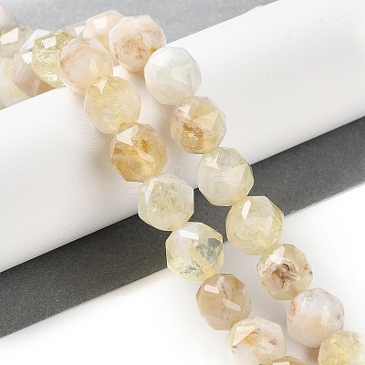 Heated Natural Citrine Beads Strands G-NH0021-A16-02-1