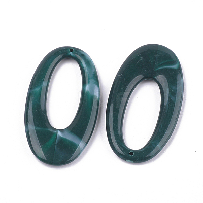 Acrylic Pendants X-OACR-S024-52A-1