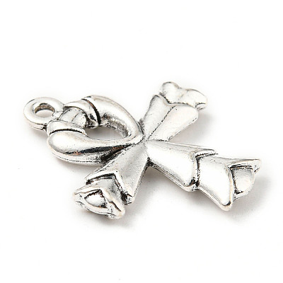 Tibetan Style Alloy Pendants PALLOY-P293-167-1