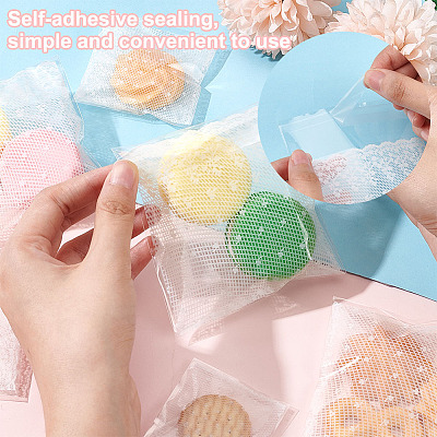 OPP Cellophane Self-Adhesive Cookie Bags OPP-WH0008-04C-1