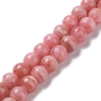 Natural Argentina Rhodochrosite Beads Strands G-L554-03A-01-1
