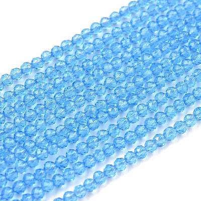 Glass Beads Strands G-K185-16F-1