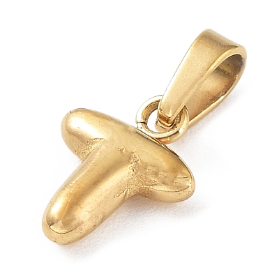 316L Surgical Stainless Steel Charms STAS-G315-01G-T-1