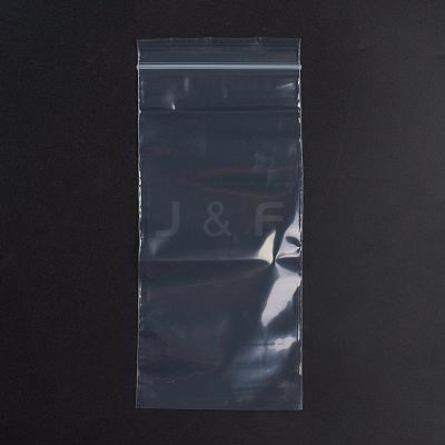 Plastic Resealable Packaging Bags OPP-G001-F-11x26cm-1